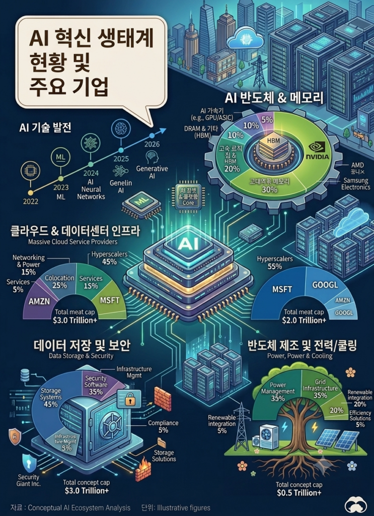빅테크는 흔들렸는데 AI 반도체는 질주…뉴욕증시 자금이 향한 곳은? 2 Gemini Generated Image jjnm6djjnm6djjnm