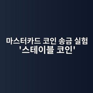 마스터카드, 스테이블코인 송금의 ‘신원 확인 장벽’ 낮춘다…국경간 결제망 새 실험 9 eba788ec8aa4ed84b0ecb9b4eb939c ecbd94ec9db8 ec86a1eab888 ec8ba4ed9798 ec8aa4ed858cec9db4ebb894 ecbd94ec9db8 1787148239