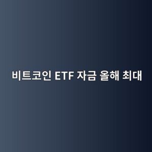 비트코인 ETF에 다시 몰린 자금…8월 순유입 35억달러로 올해 최대 8 ebb984ed8ab8ecbd94ec9db8 etf ec9e90eab888 ec98aced95b4 ecb59ceb8c80 1788515501