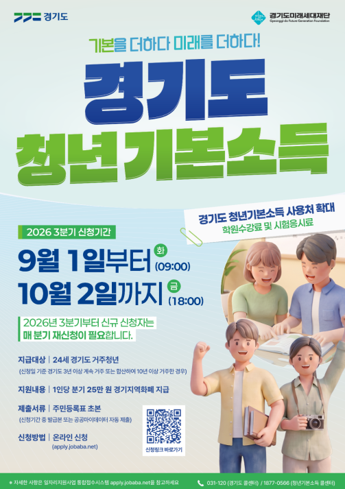 경기도 24세 청년이라면 25만원 받는다…3분기 청년기본소득 신청방법·사용처 총정리 1 image 7