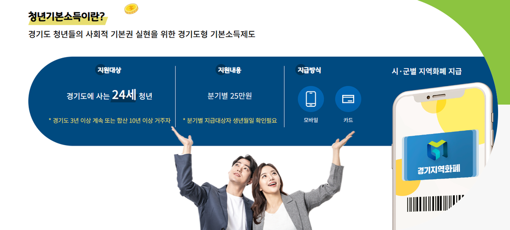 경기도 24세 청년이라면 25만원 받는다…3분기 청년기본소득 신청방법·사용처 총정리 2 image 8